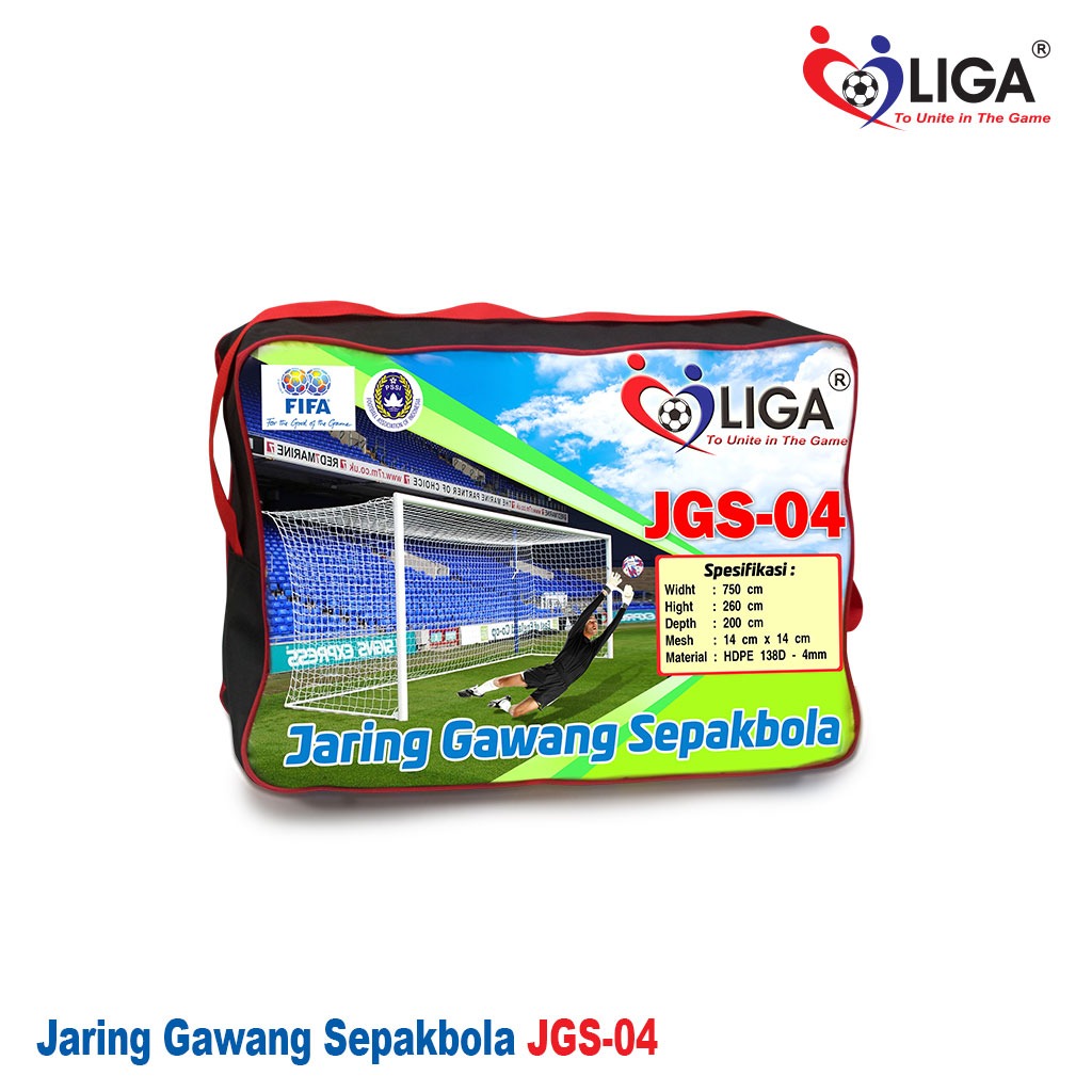 Jaring Gawang Sepakbola 4mm JGS 04 Viosport